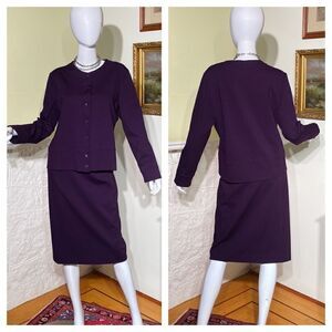 Tilley Easy Care Travel 2-Piece Skirt & Jacket Suit Set